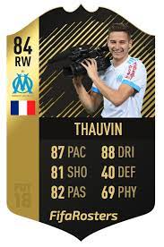 Fifa 21 florian thauvin cardtype card rating, stats, attributes, price trend, reviews. Florian Thauvin 82 Rw Marseille Is Going To Get A Really Cool Looking If Picture This Week Imgur