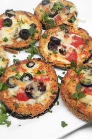 Air Fryer Eggplant Parmesan Mini Pizzas Recipe Air Fryer Recipes Eggplant Parmesan Mini Pizza Recipes