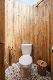 Camaya Bali Lotus Magical Bamboo House Cabins For Rent In Selat Bali Indonesia Bamboo House Bamboo House Design Outdoor Bathroom Design