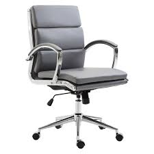 Edgemod Crestwell Mid Back Office Chair Gray Office Chair Chair Conference Chairs