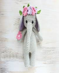 Amigurumi Cuddle Me Fil Tarifi Hayvan Desenleri Serbest Orgu Orme Olmayan Desenler
