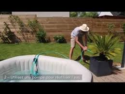Raviday Vous Presente Dans Ce Nouvel Article Comment Nettoyer Son Spa Gonflable Le Vider Et Le D Spa Gonflable Spa Gonflable Intex Jacuzzi Exterieur Gonflable