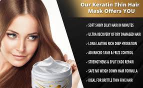 Soothe your scalp with aloe vera. Vitamins Hair Mask Conditioner Keratin Treatment Biotin Castor And Coconut Oil Deep Conditioning For Thin Fine Hair Anti Frizz Moisturiser For Curly Straight Dry Damaged And Frizzy Hair Amazon Co Uk