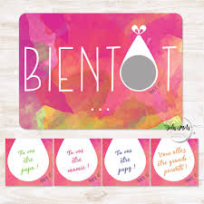 Carte A Gratter Annonce Tu Vas Etre Papa Papy Mamie Grands Parents