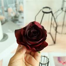 Silk artificial flowers heute bestellen, versandkostenfrei. Burgundy Silk Roses Bulk Flowers 100pcs Wedding Floral Supplies Vanrina