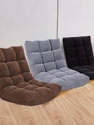 Costway Bodenstuhl Verstellbar Bodensessel Gepolstert Bodenkissen Mit Ruckenlehne Meditationsstuhl Fensterstuhl Gra Bodensessel Meditationsstuhl Bett Mobel