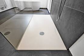 The hydro ban linear drain can be installed near the wall, entry or at medial locations in a variety of areas requiring waterproof applications. Should A Shower Drain Match The Tiles Home Decor Bliss