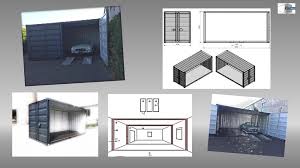 Seecontainer Garage Fassadenplatten Seecontainer Holzfassade