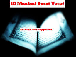 Simak tentang √ surat yasin, √ manfaat dan keutamaan membaca surat yasin, √ bacaan surat yasin arab, latin dan artinya berikut. 10 Manfaat Dahsyat Membaca Surat Yusuf Setiap Hari