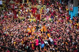 Manila, philippines — the image of the black nazarene has been placed on the balcony of quiapo church in manila ahead of its feast day on jan. Filipino Black Nazarene Devotion Is A Cry For Liberation Uca News
