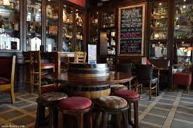 Bar furniture is very often seen to be as sleek and quite practical for the purpose. Pin By Estelle Batty On Pub Ideas Pub Interior Pub Furniture Irish Pub Interior