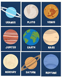 Solar System Planets Wall Decor Planets Wall Art Prints Etsy Solar System Planets Solar System Solar System Model