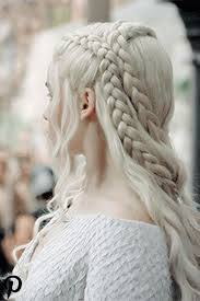 Game Of Thrones Hochzeit Brautstyling Danaerys Foreverly In 2019 Daenerys Hair Daenerys Braids Targaryen Hair