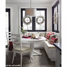 Breakfast Nook Ideas With Round Table In 2020 Banquette Seating In Kitchen Kitchen Seating Kitchen Booths