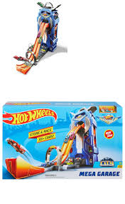 Play Sets 177918 Hot Wheels Mega Garage Parking Driving Ramp Playset Super 6 Lane Raceway Buy It Now Only 54 99 On Playset Swing Sets For Kids Hot Wheels