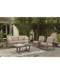 American multinational corporation owns the chain of department. Furniture Tara Outdoor Seating Collection With Sunbrella Cushions Created For Macy S Reviews Furniture Macy S