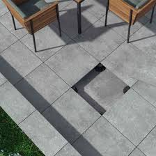 Dalle Sur Plot Exterieur Lastra Gris Antiderapant En 60 X 60 Cm Dalle Sur Plot Carrelage Exterieur Sur Plot Terrasse Maison Moderne