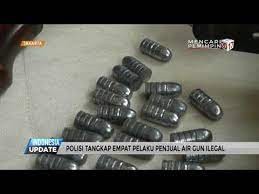 1450 fps single shoot loudness: Polisi Sita Senapan Angin Ilegal By Kompastv
