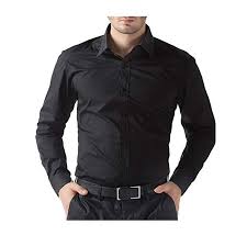 mens dress shirt button down stylish shirts wrinkle resistant long sleeve solid dress shirt black white dark blue m 5xl