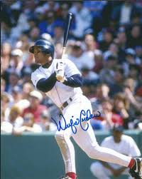 AUTOGRAPHED WIL CORDERO 8X10 Boston Red Sox photo