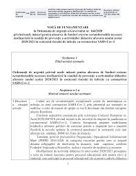 Titlul proiectului de act normativ: Https Gov Ro Fisiere Subpagini Fisiere Nf Oug 144 2020 Pdf