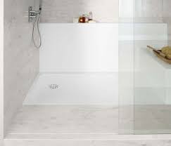 Elegance A Velvet Touch Flawless Design The New Corian Smart Shower Tray Can Be Installed Flush Or Above The Floor Crea Decoracion De Eventos Ducha Blanco