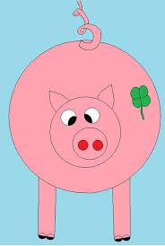 Gluecksschwein Vorlage Glucksschweinchen Basteln Glucks Schwein Glucksschwein