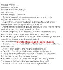 Maintenance services can be performed on routine, preventive, predictive, scheduled, and unscheduled actions are aimed to prevent equipment failure or. Kerja Kosong Johor Corporation Jawkosb