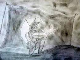 Canakkale Savasi Cizimleri Canakkale Savasi Resim Yarismasi Cizimleri Canakkale Savasi Ogrenci Cizimleri Canakkale Savasi Karak Art Tapestry Humanoid Sketch