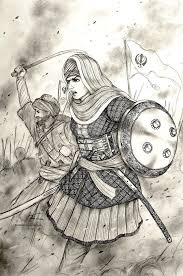 10 badass sikh women in history1) the freedom fighter: Mai Bhago Ji Of Khalsa 1705 Ad Women War Queens Historical Art Warrior Woman Character Design