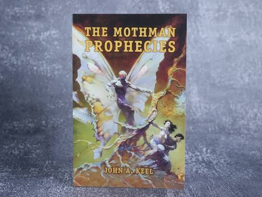 Mothman Prophecies Book with Frank Frazetta Cover