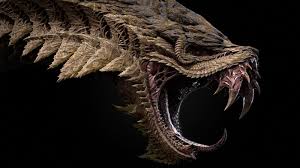 Jormungand Hugo Fredoueil On Artstation At Https Www Artstation Com Artwork Qzj15z Zbrush Alien Concept Art Creature Design