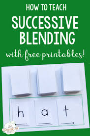 Some fun games to play to help students in the early years consolidate their knowledge of single sounds, including cvc words. How To Teach Successive Blending The Measured Mom