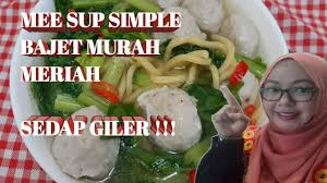 Maybe you would like to learn more about one of these? Cara Membuat Mee Sup Simple Dan Sedap Mee Calong Versi Saya Youtube