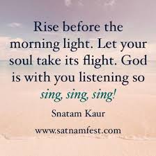 No, life is to work hard, to make it happen, to survive, to raise your standard of life. From A Song On Heart Of The Universe Written By Snatam Kaur For Her Young Daughter Yogi Bhajan Quotes Meditation Mantras Yoga Mantras