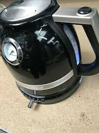 The stainless steel wall will also allow you to keep your water maintained to the desired temperature for up to 30 minutes when the. Faulty Kitchenaid Artisan 5kek1522bob Traditional Kettle Onyx Black Ns31 11 50 Picclick Uk