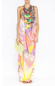 Kundalini Long One Armed Grecian Dress Dresses Camilla Dress Grecian Dress