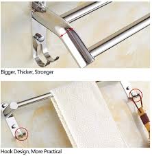 Maybe you would like to learn more about one of these? Phoewon Towel Shelf Multi Function Towel Rack Sus304 Stainless Steel Towel Storage Wall Mounted Bath Towel