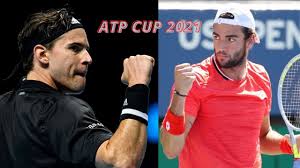 Atp cup (australia) ÷¬wn÷ber¬af÷berrettini m. Matteo Berrettini Vs Dominic Thiem Atp Cup 2021 Highlights Youtube