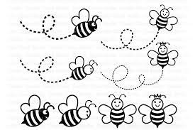 Free Free Bee Silhouette Svg SVG PNG EPS DXF File