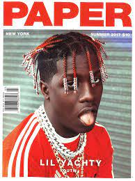 Paper Magazine Subscription Paper Magazine Cover Magazine Front Cover Lil Yachty