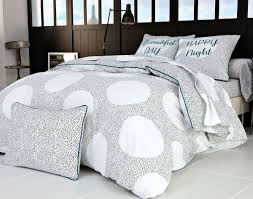 Linge De Lit Graphique Noir Blanc Et Bleu Linge De Lit Parure De Lit Housse De Couette 200x200