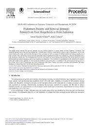 A mun position paper is important for a wide variety of reasons beyond ensuring that delegates do a basic level of research before the conference. Fishermen Poverty And Survival Strategy Research On Poor Households In Bone Indonesia Topic Of Research Paper In Economics And Business Download Scholarly Article Pdf And Read For Free On Cyberleninka Open