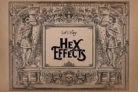 Letterpress Print: Hex Effects -  Pillbox Games