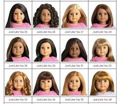 Chart For Jly And Myag Number Chart American Girl Girl Dolls