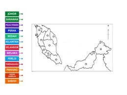 Malaysian borneo borders brunei and indonesia. Geografi Lakaran Peta Malaysia Sumber Pengajaran