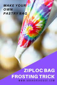 Diy Pastry Bag Diy Frosting Bag Homemade Piping Bag Frosting Bag