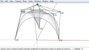 Bezier Triangle Tool Is The Newest Sketchup Extension To Generate And Edit Flatten Nonrational And Rational Bezier Triangle Surfaces Triangle Tools Extensions