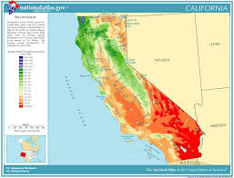 California Annual Rainfall And Climate Data