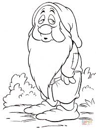 Sleepy Dwarf Super Coloring In 2020 Disney Coloring Pages Snow White Coloring Pages Coloring Pages